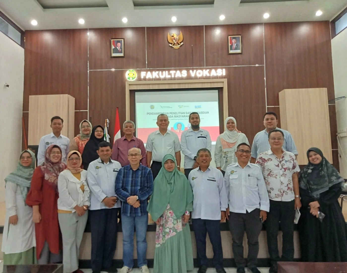 Pendampingan Penelitian dan Pengabdian Kepada Masyarakat di Fakultas Vokasi Universitas Sumatera Utara